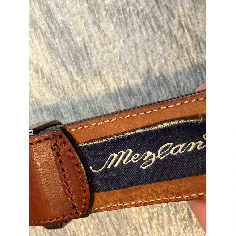 Mezlan leather belt